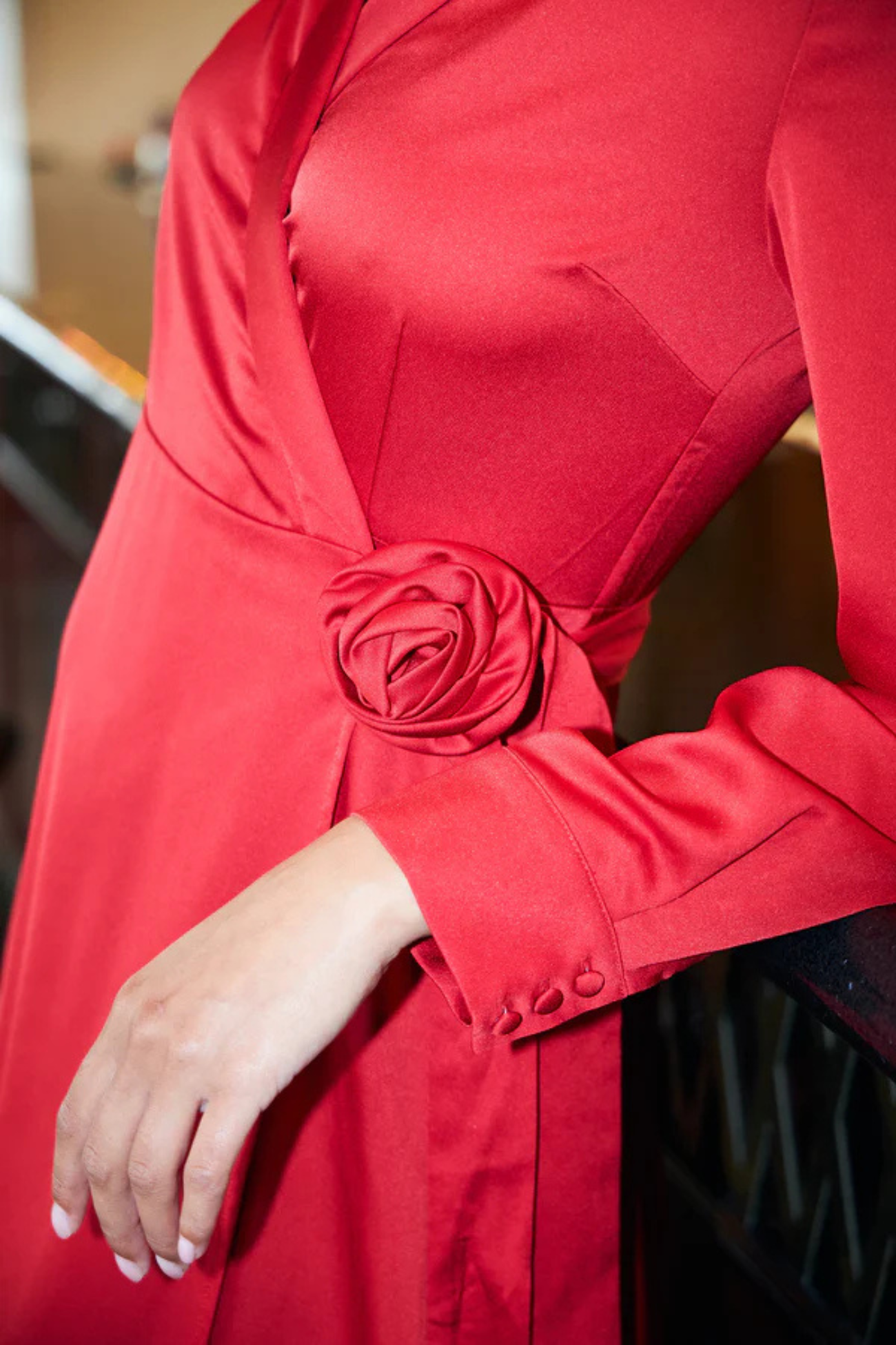 Charleencras Dress – The bold red wrap dress