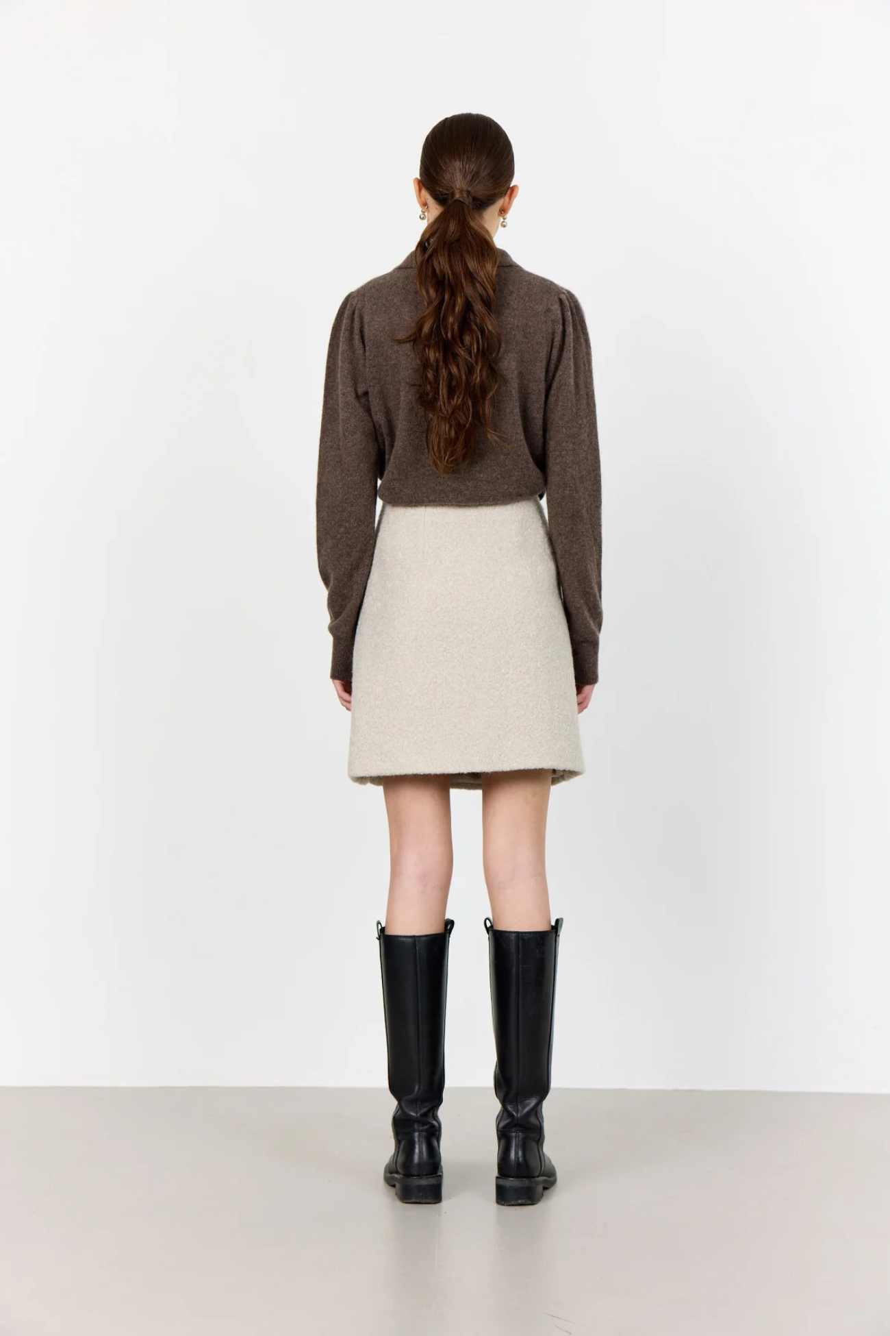 LR-ELOISE 12 Pullover Brun