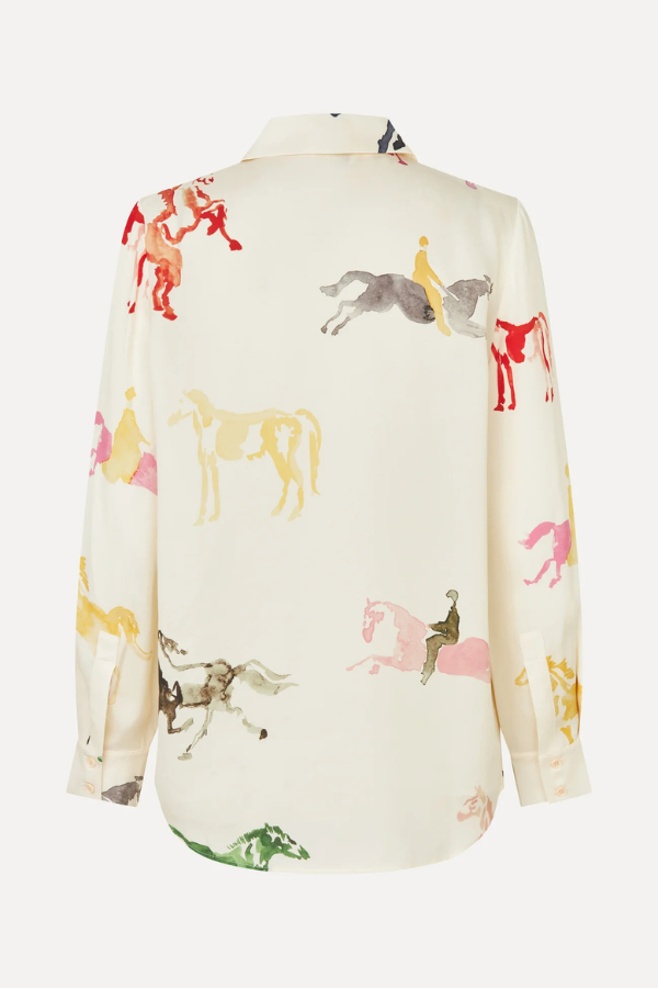 LONG SLEEVE SHIRT - HORSES