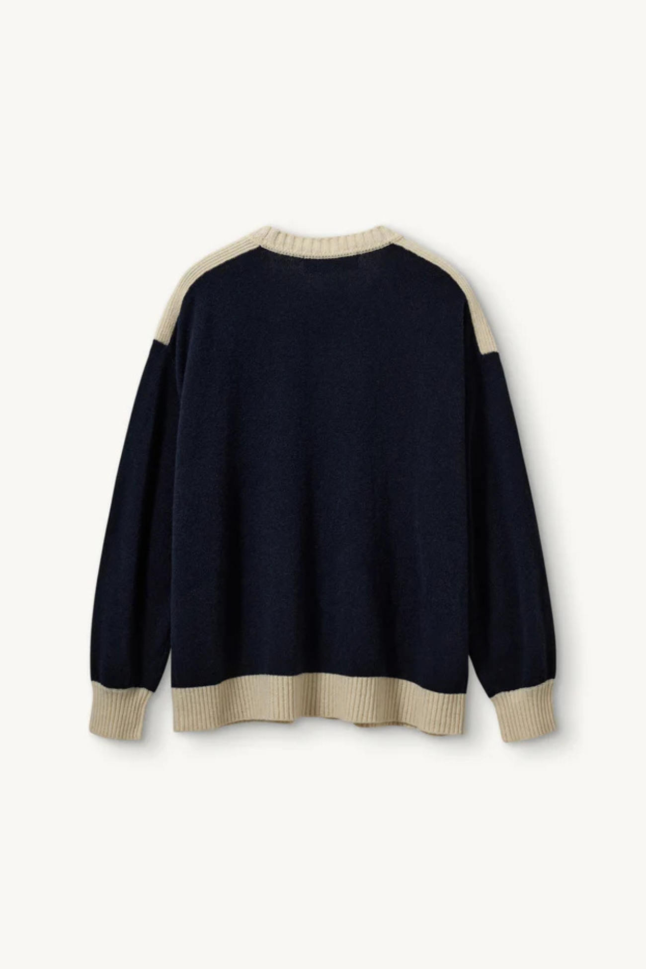 Carmen College Cardi Midnight Blue/Cream