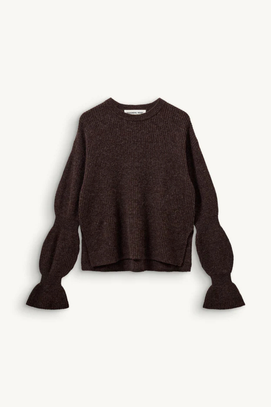 Carmen Drape Knit Espresso