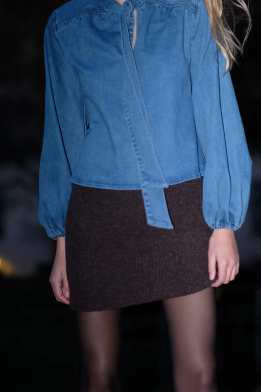 Carmen Mini Skirt Espresso