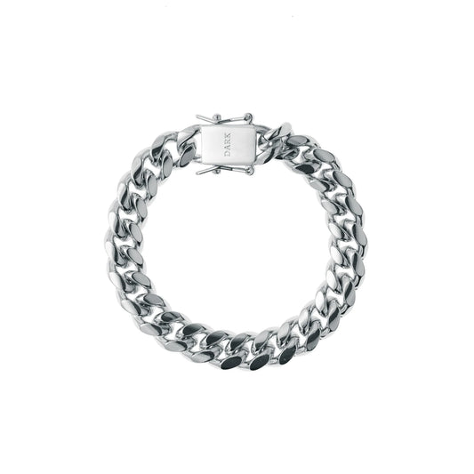 CUBAN CHAIN BRACELET SILVER