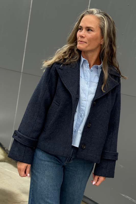 Hairy Wool Wilde Jacket blå
