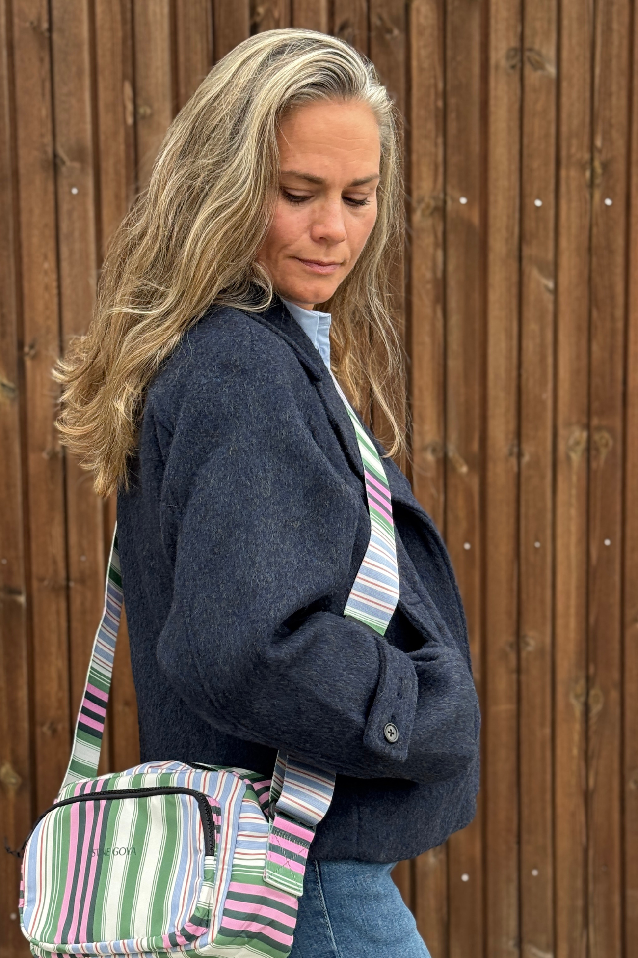 Hairy Wool Wilde Jacket blå
