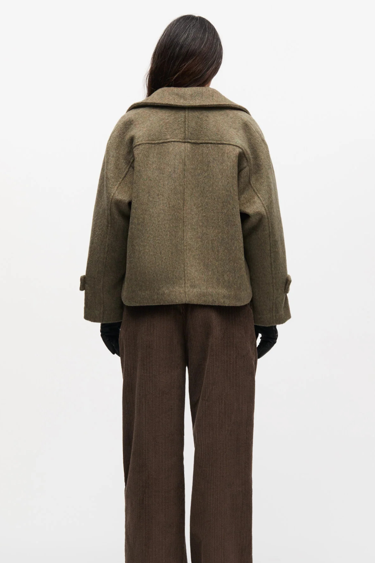 Hairy Wool Wilde Jacket Grønn