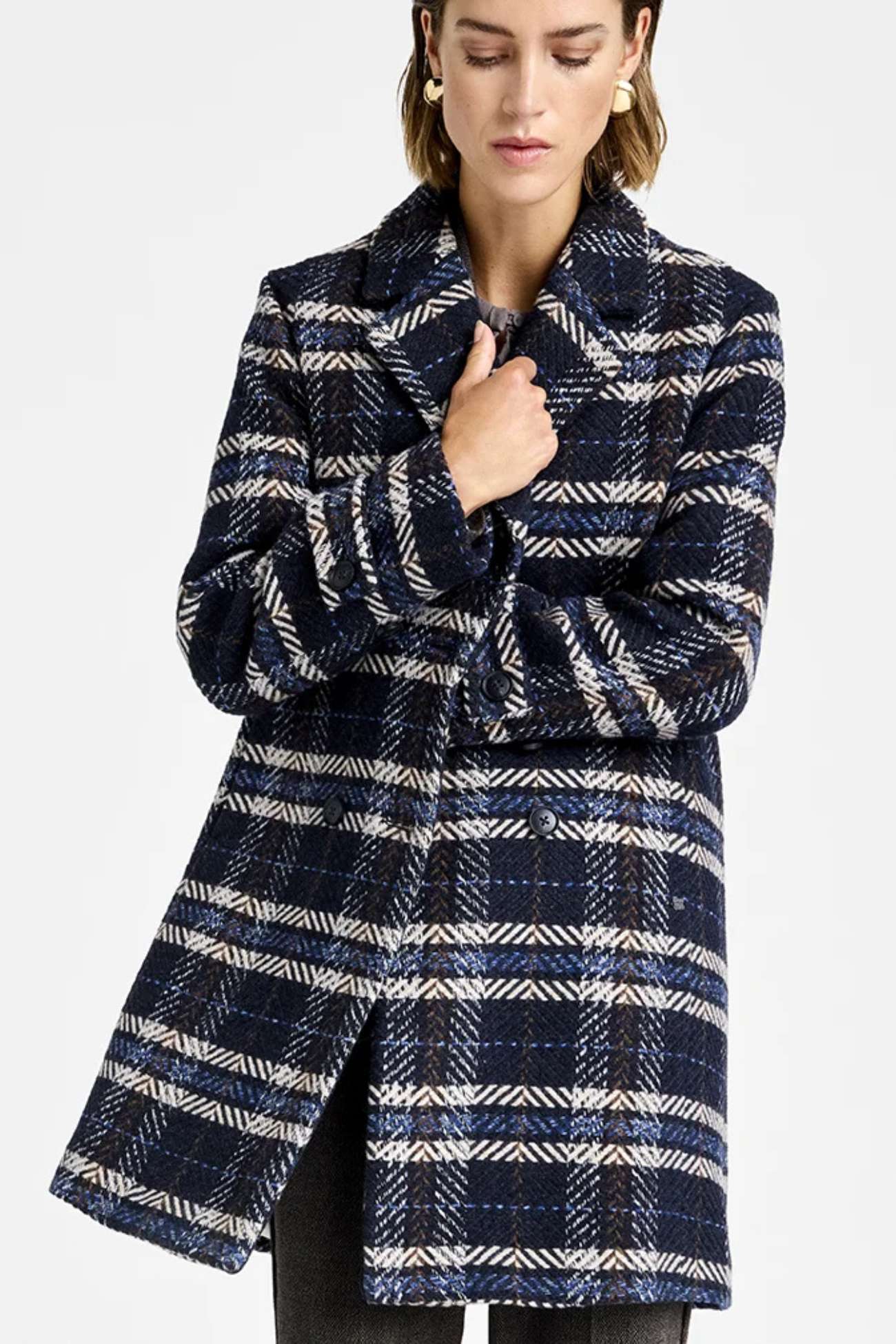 Janice, wool coat