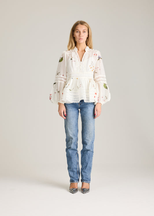 AliahRV Garden Blouse