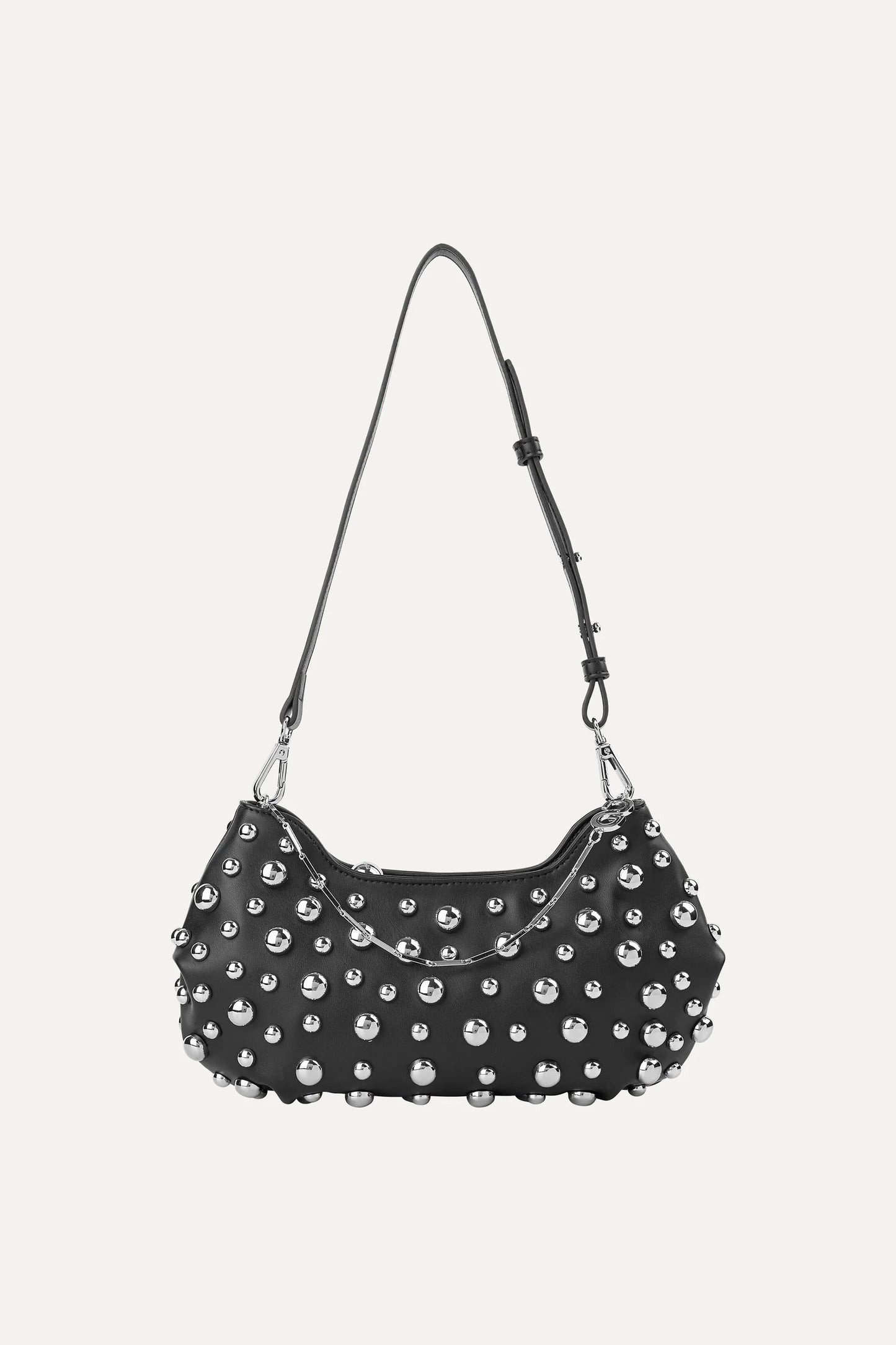 Signature Studded Satchel