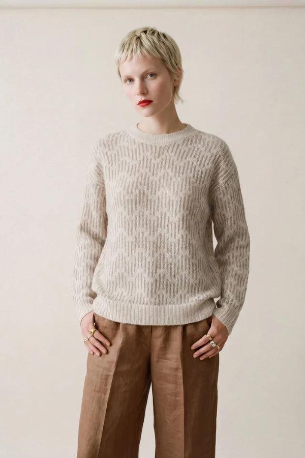 Vilja genser sand