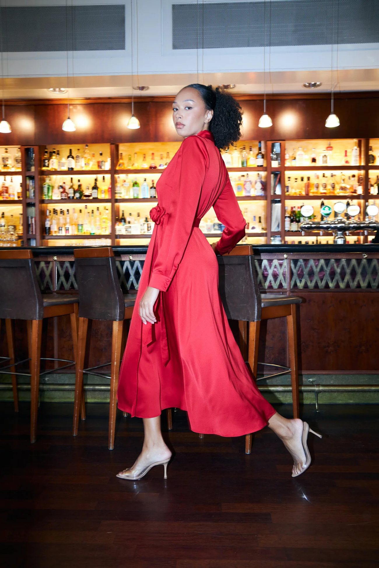 Charleencras Dress – The bold red wrap dress