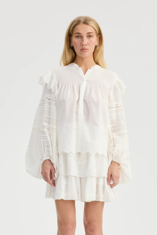 Lita Blouse - White