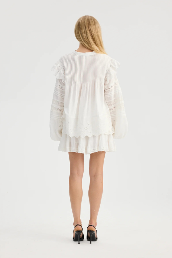 Lita Blouse - White