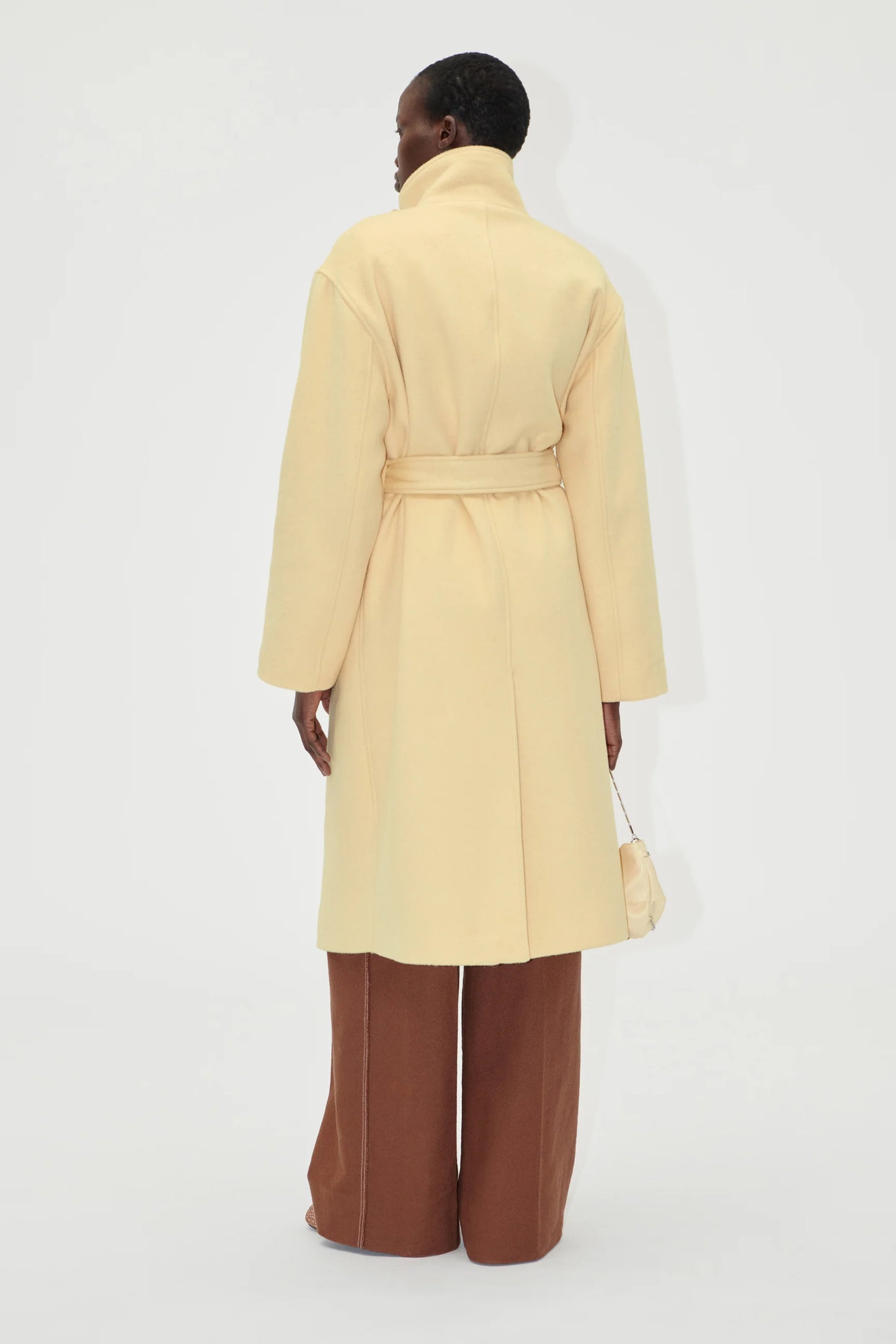 Long Sleeve High Collar Coat