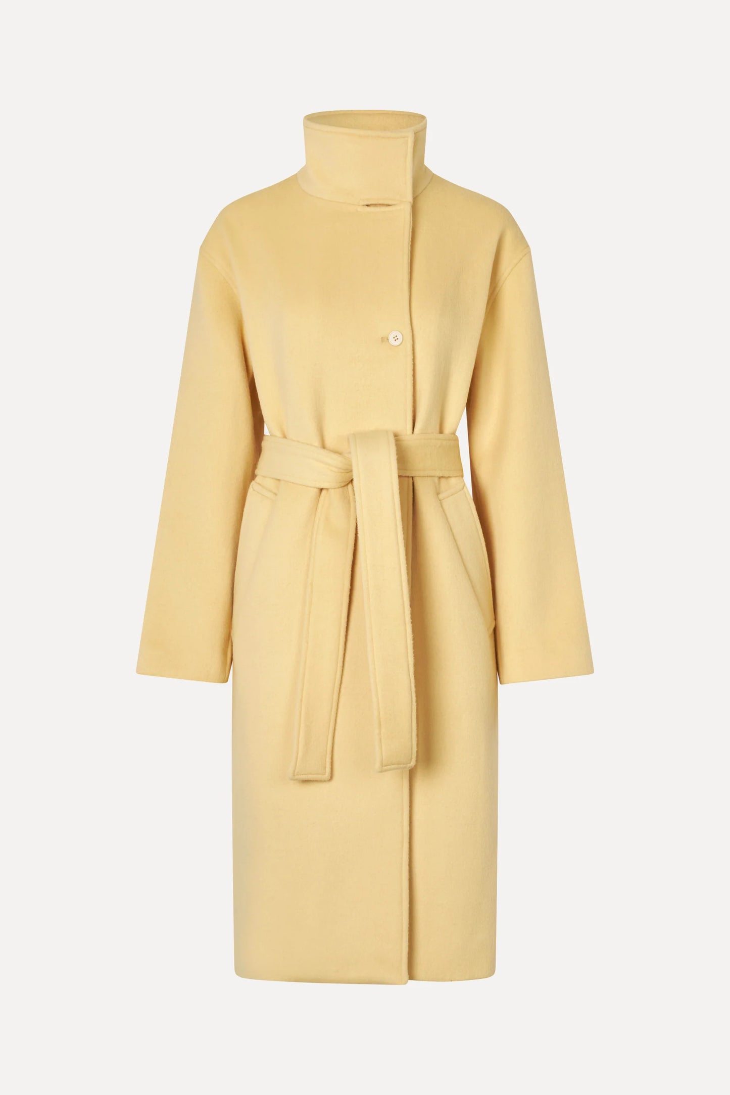 Long Sleeve High Collar Coat