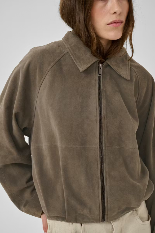 MW Petra Semsket skinnjakke