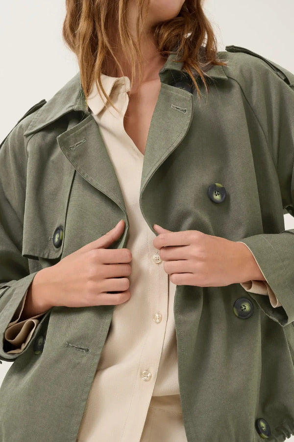 MiraMW Short Trenchcoat