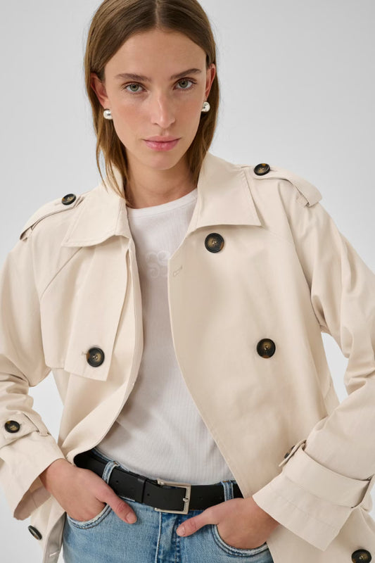 MiraMW Short Trenchcoat