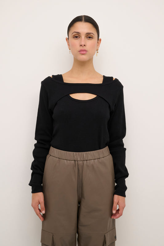 JILLKB Cut Out Tee